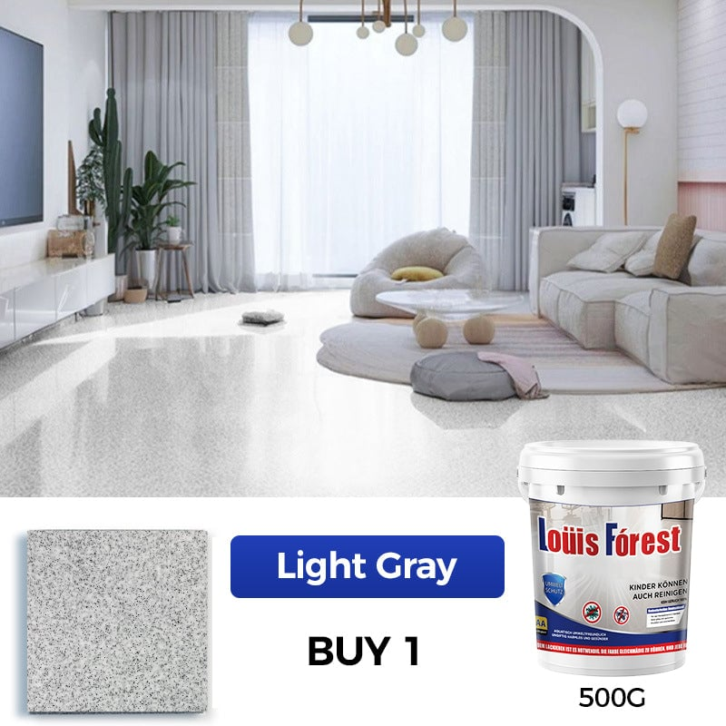 High-Gloss Epoxy Floor Coating – Marble Finish, Durable & Waterproof Surface Protection