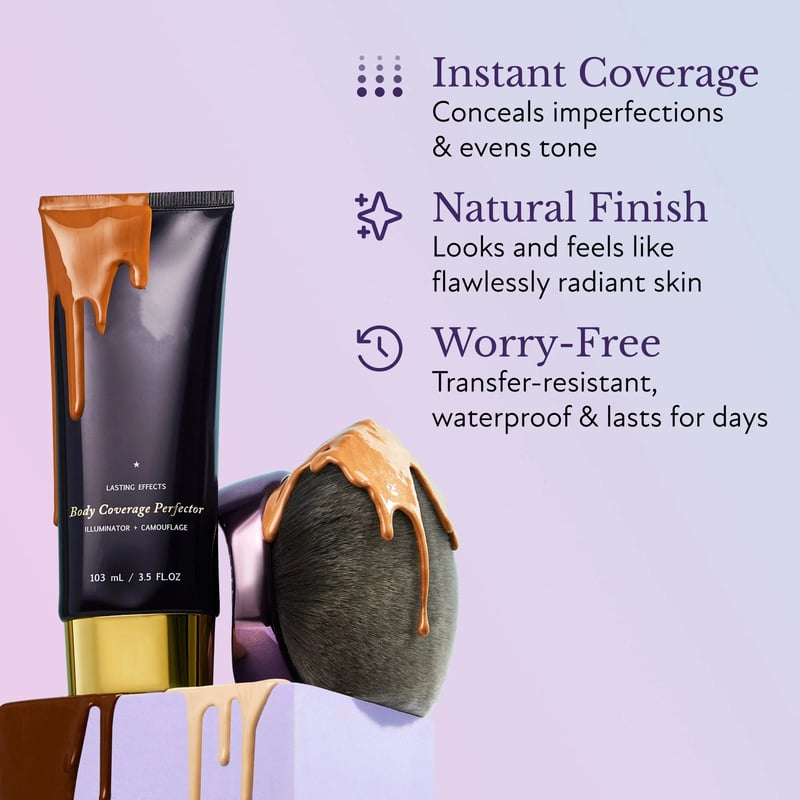 Flawless Body Coverage Makeup – Waterproof, Lightweight & Transfer-Resistant