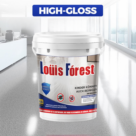 High-Gloss Epoxy Floor Coating – Marble Finish, Durable & Waterproof Surface Protection
