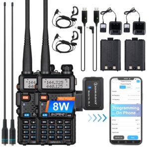 Portable two-way radio, 128 channels encrypted calls